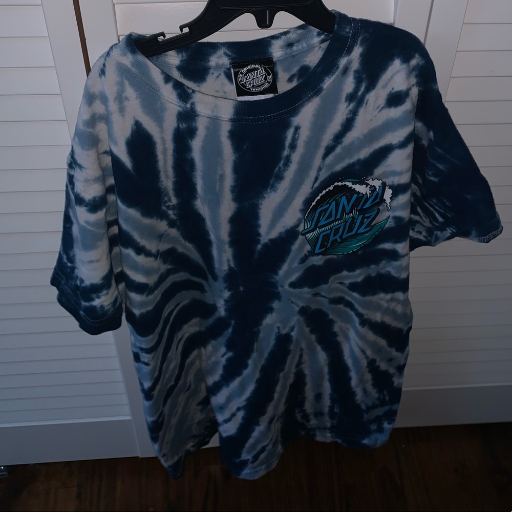 Zumiez Santa Cruz tie dye shirt